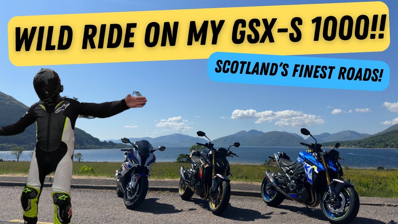 Epic Powerful Motorcycle Ride, Oban Back to Glasgow | Breathtaking ...