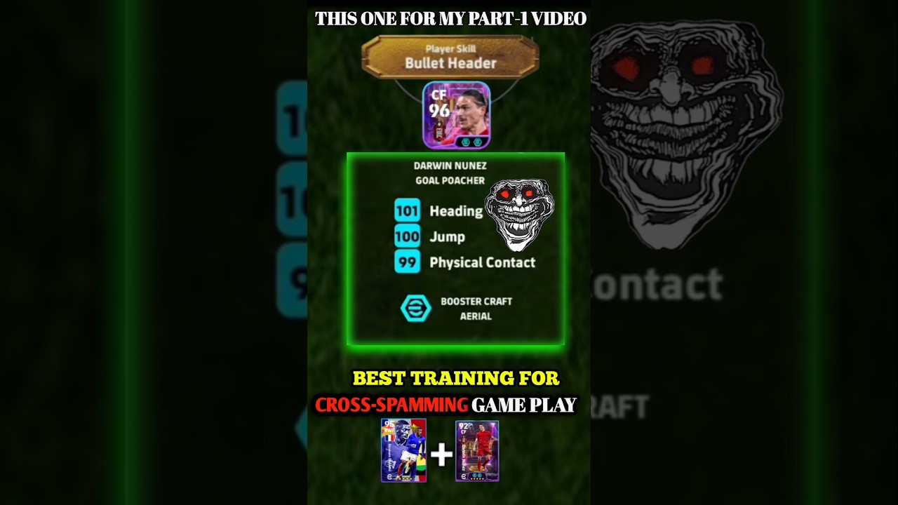 BULLET HEADER 💥 D. NUNEZ BEST TRAINING GUIDE FOR CROSS-SPAMMING 