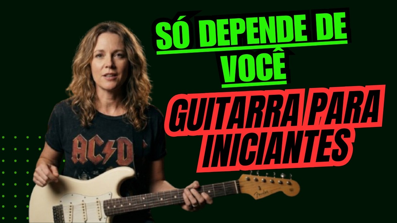 Como começar na guitarra elétrica do zero (método simples para iniciantes)