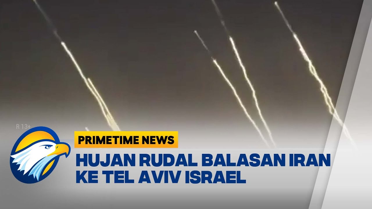 Hujan Rudal Balasan Iran Guncang Israel [Primetime News]