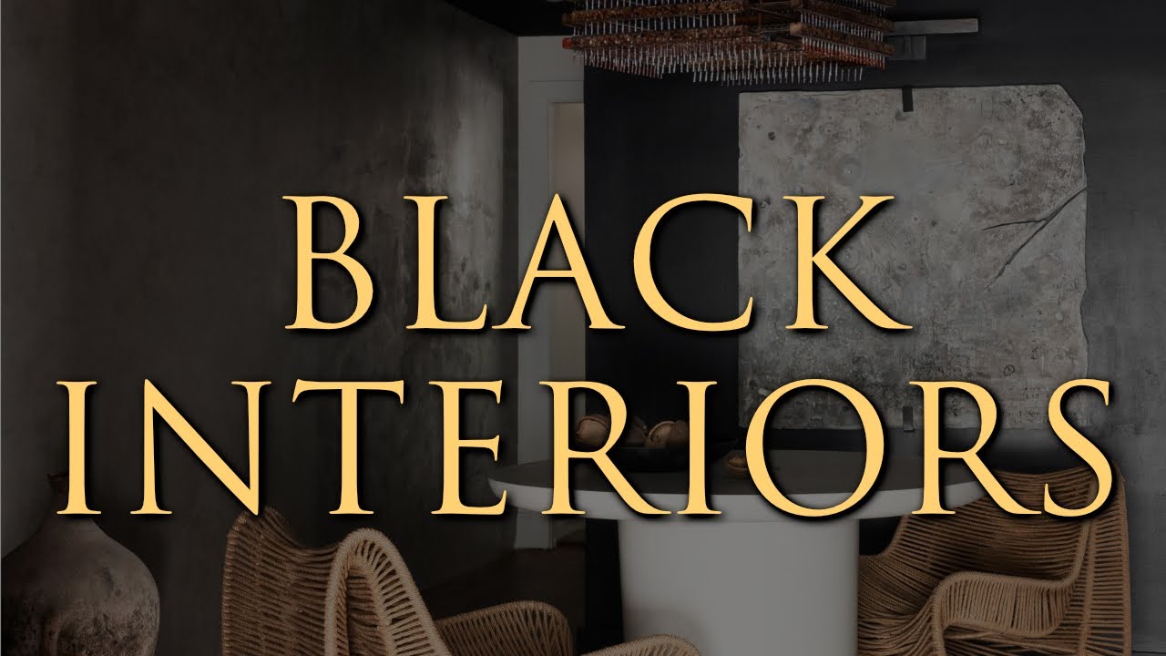 Black Colour Palette Decorating | 9 Interior Styling Tips for a ...