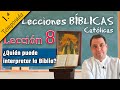 ¿Quién puede interpretar la Biblia? - 📚 Lecciones Bíblicas - Padre Arturo Cornejo ✔️