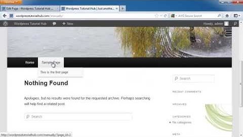 How to Add, Delete, Publish & manage Pages in wordpress