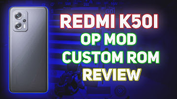 Redmi k50i op mod 5.15 review | redmi k50i custom rom 🔥