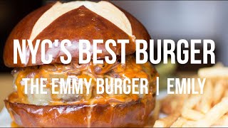 NYC’s best burger | The Emmy Burger