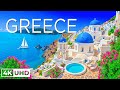 GREECE 4K – Ancient Beauty and Island Serenity with Relaxing Music | 4K Video Ultra HD