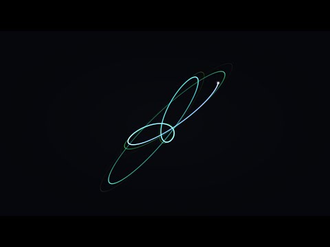 Harmonograph — Two Pendulums Drawing With Light | Oddly Satisfying