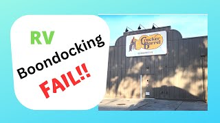 Yr 6: RV FL Wakulla Springs, FAIL Cracker Barrel boondocking!!