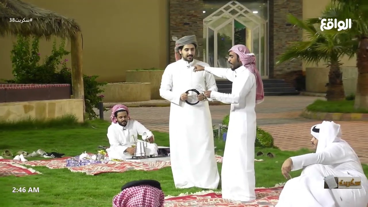 أبيات مشعل العنزي في ثامر مدعث | المضيف #سكربت38