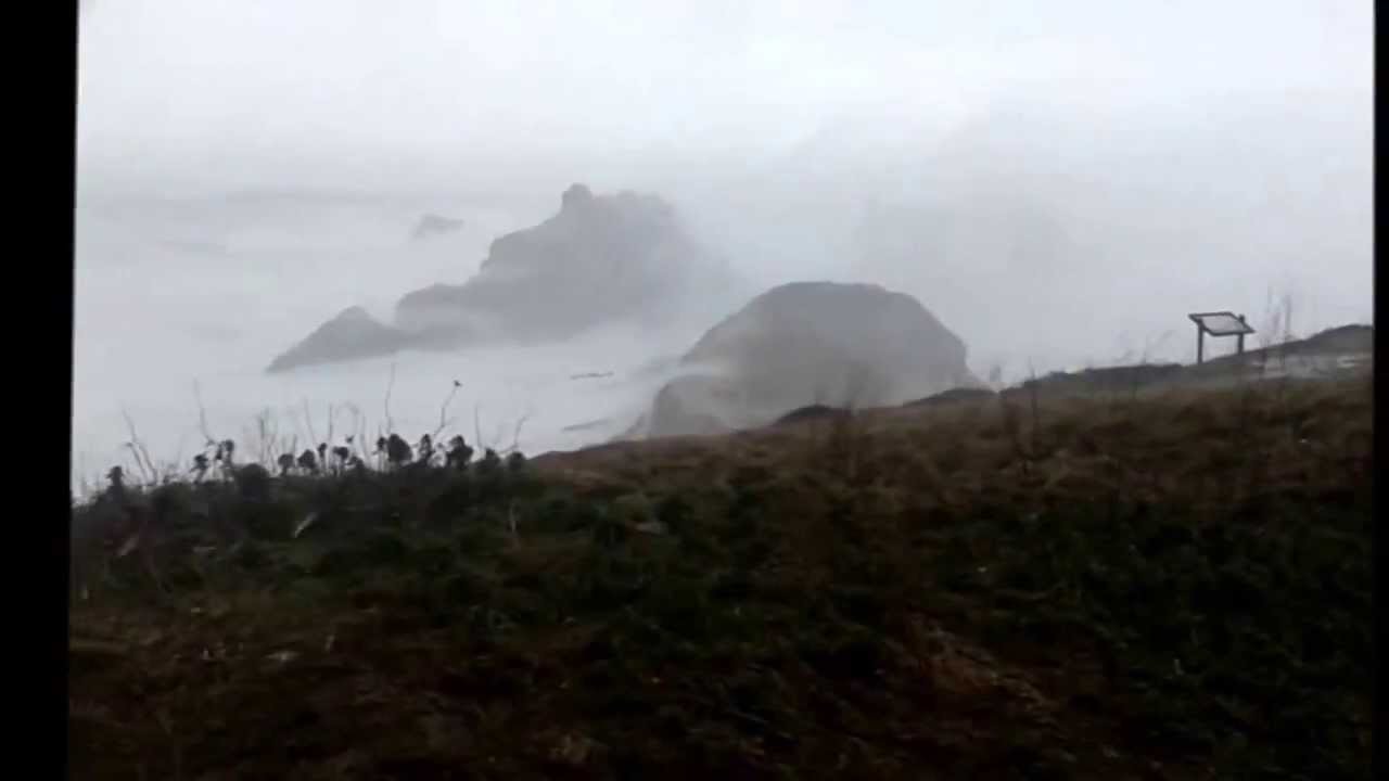 Temporal en Soto de la Marina, Cantabria (03 Marzo, 2014)