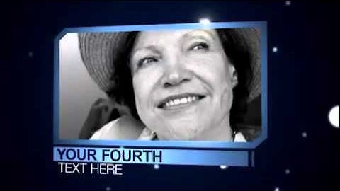 AE Template: Floating Photos