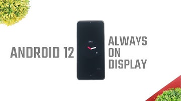 Custom Always On  Display On Any Xiaomi Device | Android 12 Watch Face Aod Theme On Miui