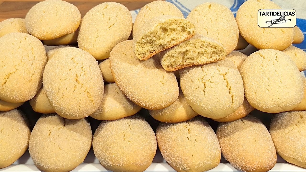🏡👵GALLETAS ABIZCOCHADAS de PUEBLO Fáciles y Baratas ☕🥛 El Desayuno o la Merienda de toda la Vida