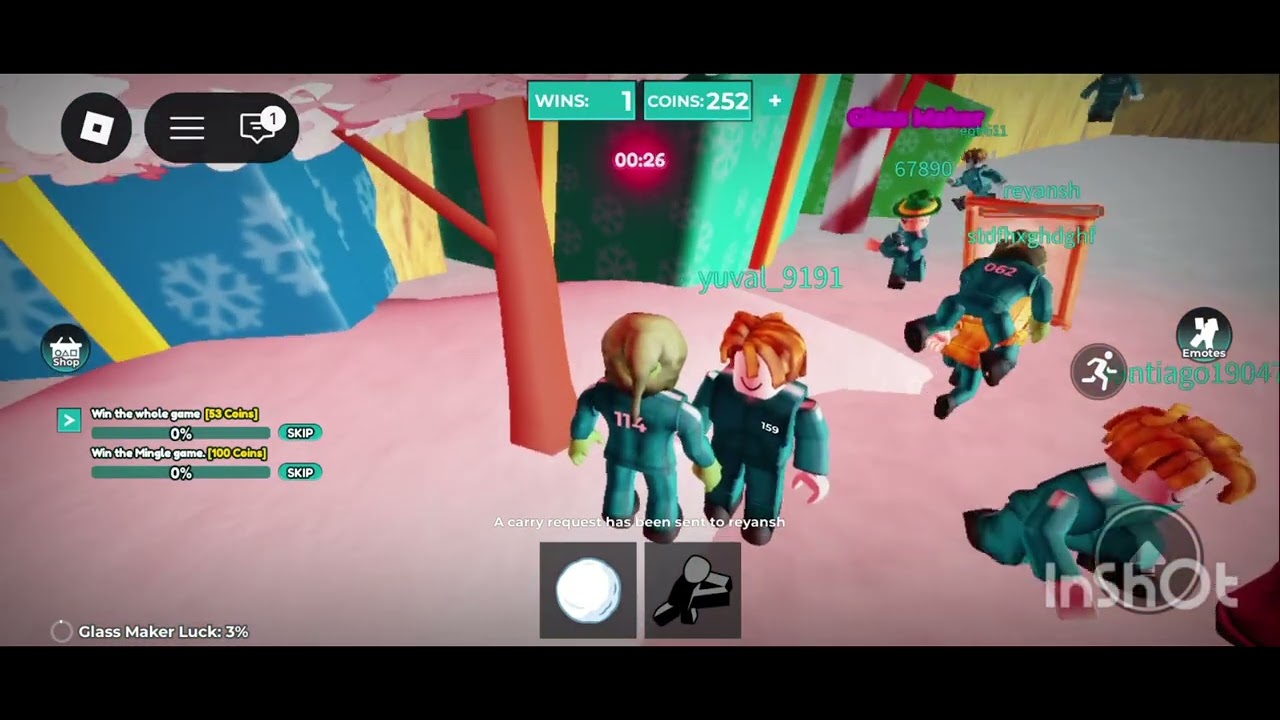  Im playing squid game with my small brother special alert our new channel Ayaan and Harshit pls sub