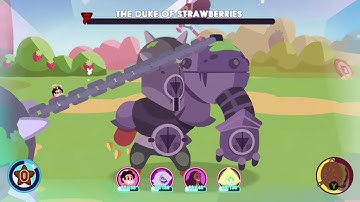 Steven Universe Save The Light 100% Complete Play though Strawberry Battlefield The Floaty Isles