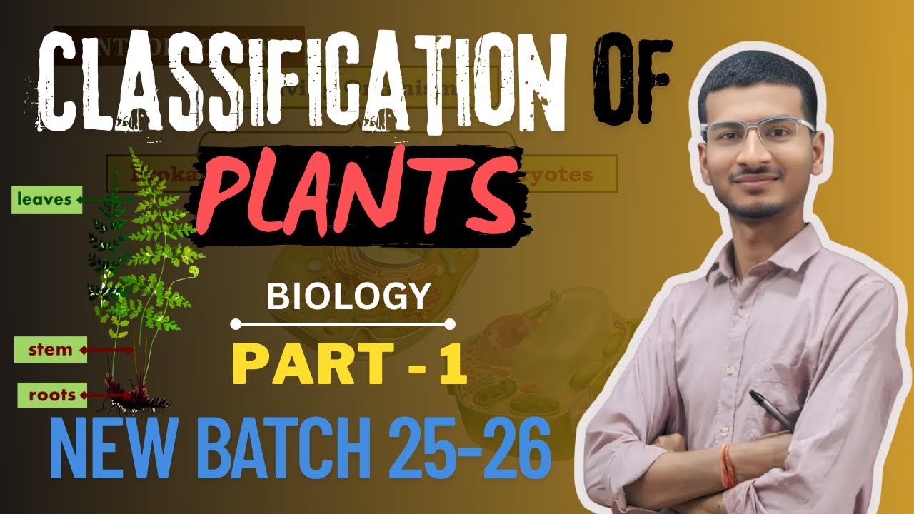 9th Science | Chapter 6 | Classification of plants | Lecture 1 | maharashtra board | 