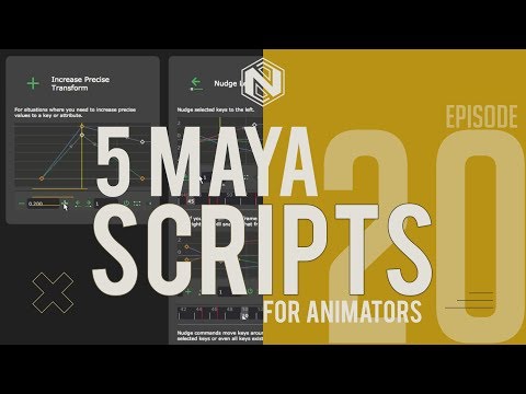 5 MAYA SCRIPTS for Animators