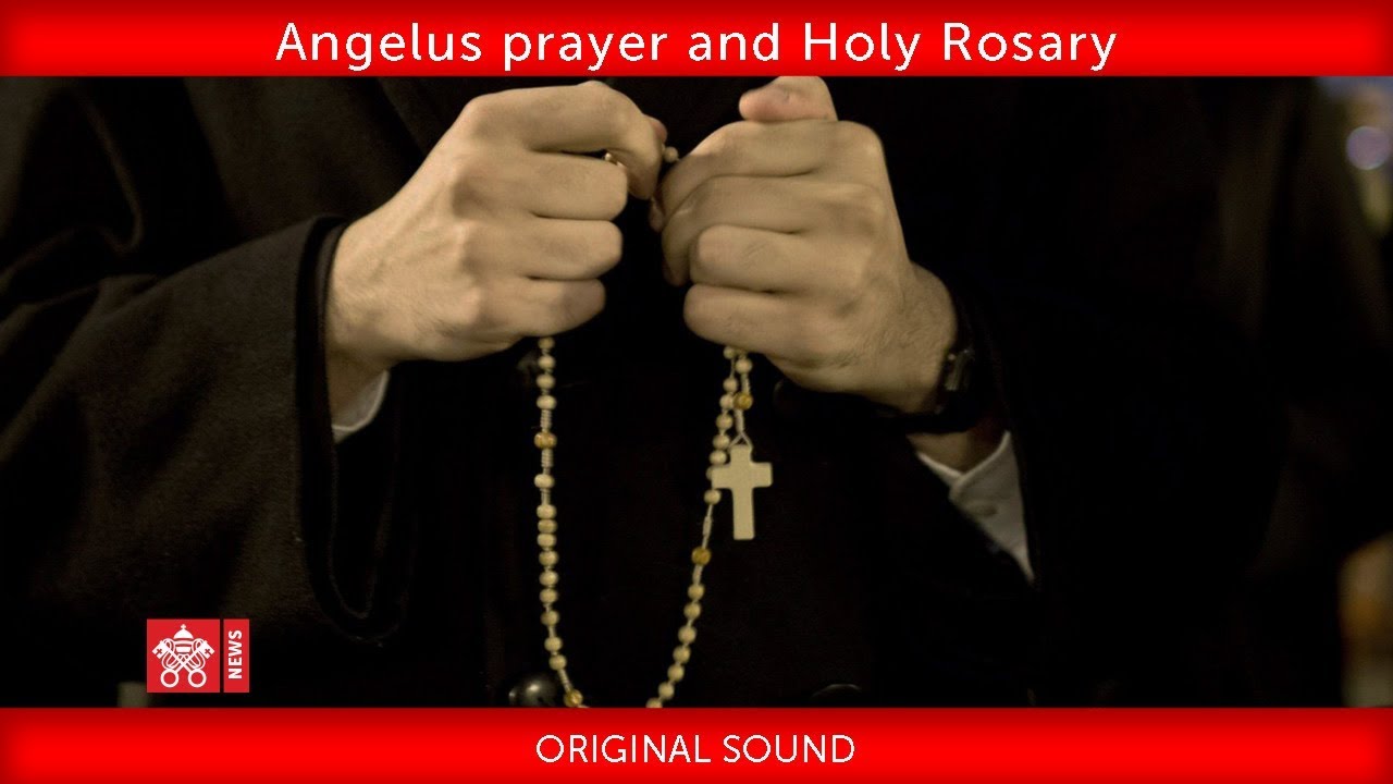 From St Peter's Basilica, Angelus prayer and Holy Rosary 2020.03.13
