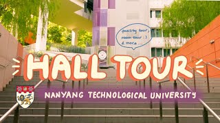 NTU's Nanyang Crescent Hall & Room tour - S$430 per month student facilities in Singapore