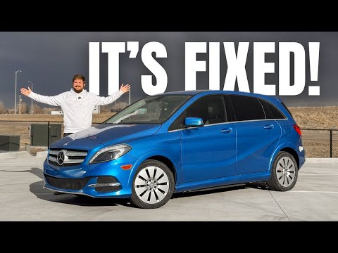 My $3000 Electric Mercedes B-Class Is Now Fixed With Upgrades To Tesla Powertrain!
