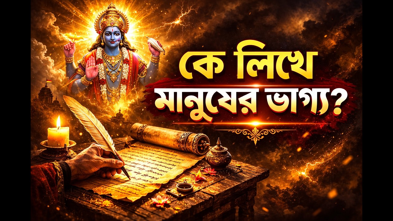 জন্মের আগেই নির্ধারিত ভাগ্য! গরুড় পুরাণ যা বলছে I #krishnavani