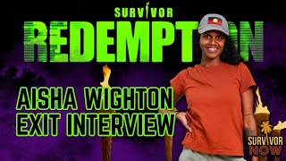 Australian Survivor: Redemption - Aisha Wighton Exit Interview!