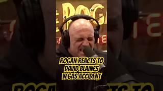 Joe Rogan Reacts To Magician David Blaines Vegas Show Accident 😳 #lasvegas #joerogan #davidblaine