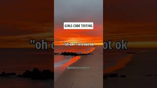 Girls Code Texting.... #shorts #psychologyfacts #subscribe Net Worth