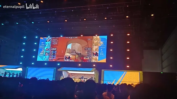 Shanghai Major donk 1v5 live crowd reaction