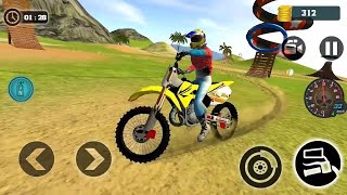 Motocross Beach Bike Stunts Racing 2018 | Offroad Racing Games 3D - Android Gameplay screenshot 3