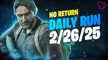 No Return - Daily Challenge on Grounded mode as Tommy (02.26.25)