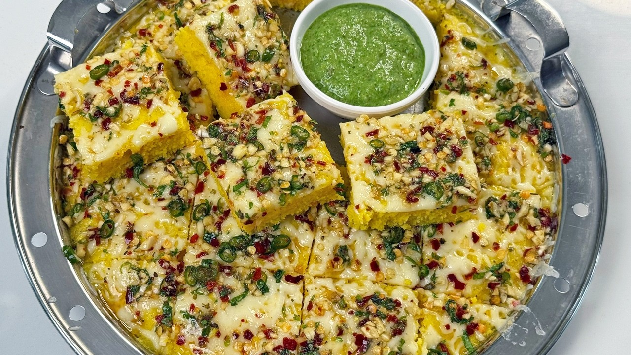बिलकुल नए तरीके का Instant Butter Garlic ढोकला, खाकर हर कोई पूछेगा रेसिपी, Instant Dhokla Recipe