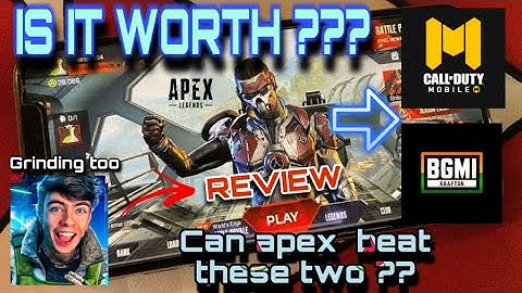 APEX LEGENDS MOBILE GLOBAL LAUNCH IS HERE! (Review + Comparison with codm ,bgmi ) #apexlegends #apex