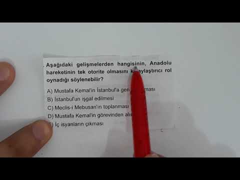 KPSS Kamp - Tarih Soru Çözüm-10 / Kurtuluş Savaşı Hazırlık ve Muharebeler Dönemi