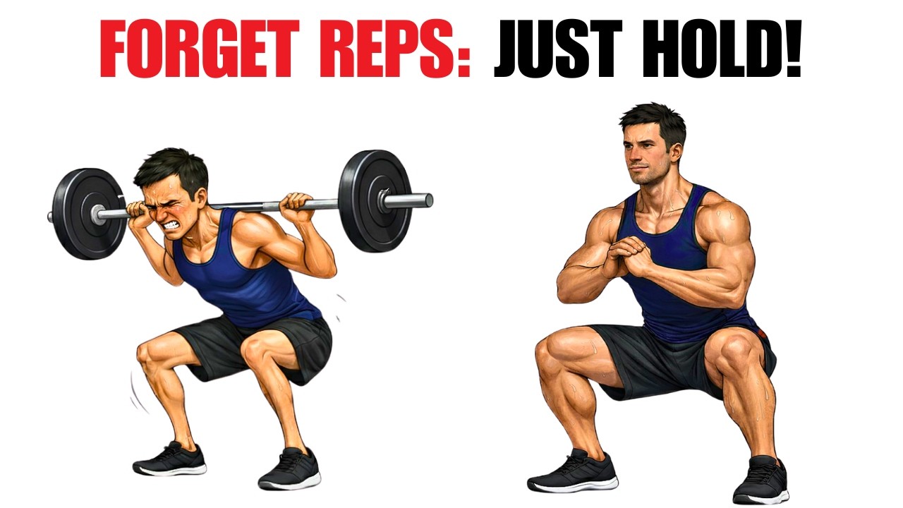 These 7 ISOMETRIC EXERCISES build MUSCLE FASTER than LIFTING WEIGHTS! (Backed by Science)