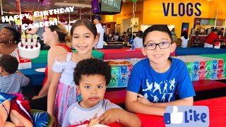 Nuestro Weekend! Camden’s Cumple at Peter Piper Pizza!