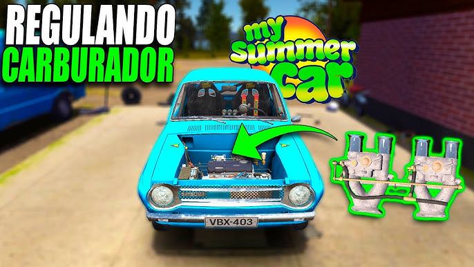 FUI COM SATSUMA BUSCAR AS GARRAFAS NO LIXÃO MY SUMMER CAR BRASIL