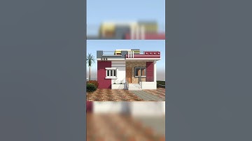 House Elevation Design ✨ #home  #housedesign #construction #shorts #trending #ytshorts #vray