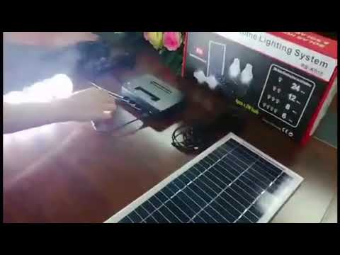 Solar Home Lighting Kit- 4bulbs K015