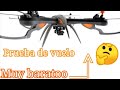 Prueba de vuelo de un drone muy barato &quot;Zoopa Q600 Mantis&quot; (En Español)