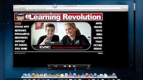 Making Screencasts with Quicktime