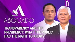 Transparency and the Presidency: What the Public Has the Right to Know? | ABOGADO