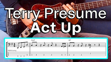 (Bass Tab) Terry Presume - Act Up