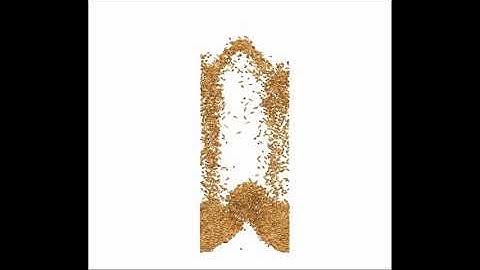 CFD-DEM Simulation of Paddy Particle in Fluidized Bed