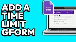 How To Add Time Limit In Google Forms (EASY)