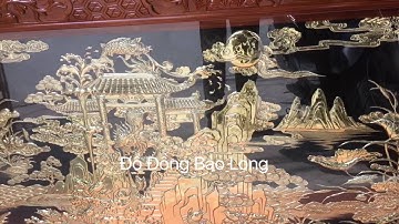 Tranh Cá Chép Vượt Vũ Môn Bằng Đồng 1m55