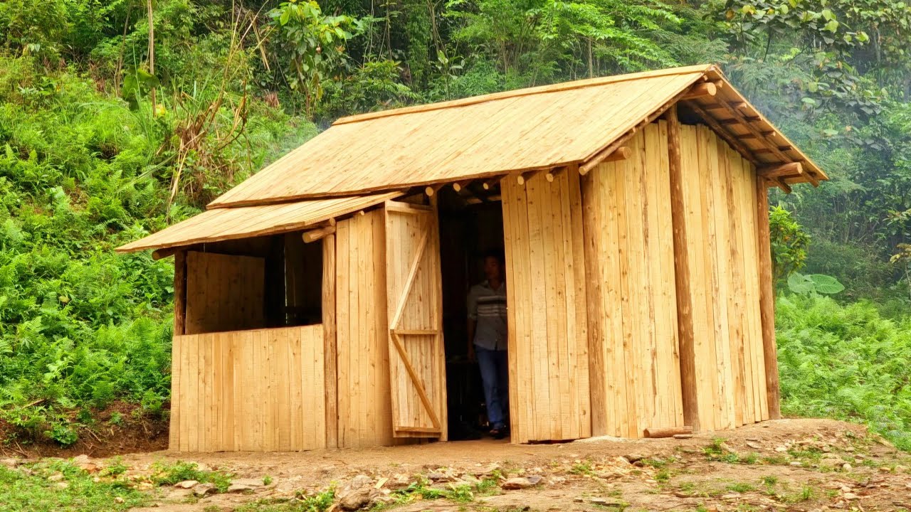 Log Cabin Build 48 Days From Start to Finish OffGrid Living YouTube
