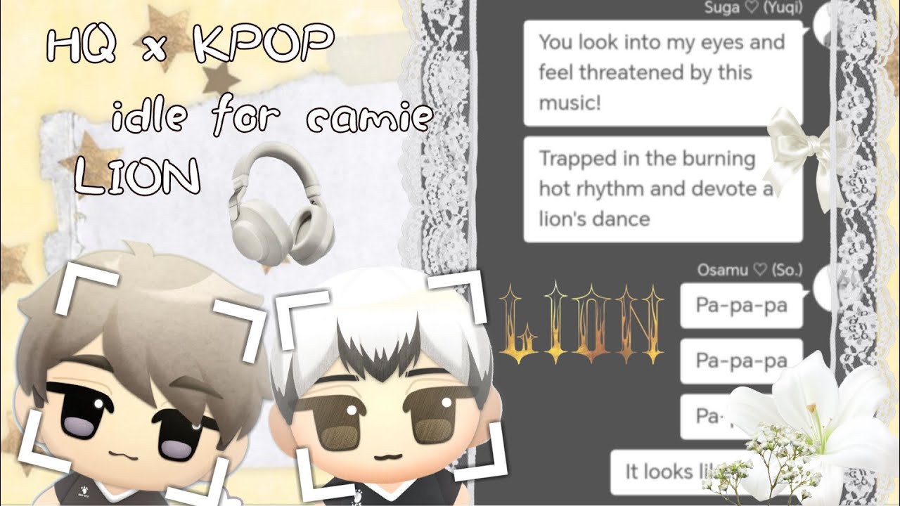 LION || HQ x K-pop || special for @samufavv || idle || lazy || set to 2X 