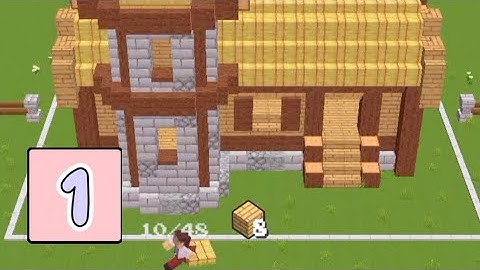 CubeCraft - Gameplay Walkthrough level 1 in Android