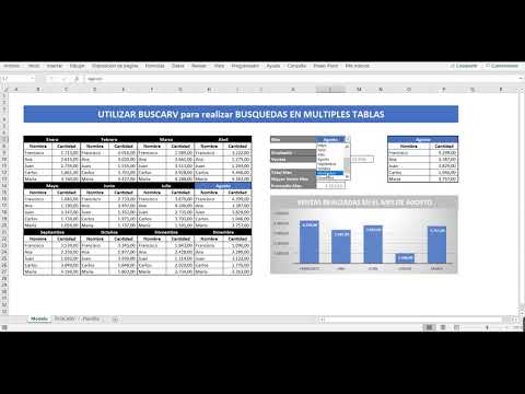 #69 BUSCARV EN MULTIPLES TABLAS en EXCEL